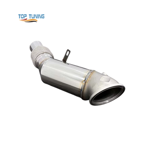 Tubo de Escape (Downpipe) al por Mayor para BMW <span class=keywords><strong>430i</strong></span> 425i G22 G23 2.0T B48 2020-2024, Tubo de Bajada de Escape SS304 con Protector Térmico OEM - Product Image 5
