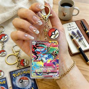 Nouveau porte-clés en acrylique mignon Elfe, Épée et Bouclier, Riddle Hill, Genghis Khan, pour sac à dos, cadeau - Product Image 2