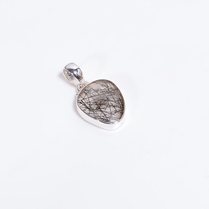 Joyería colgante de piedras preciosas de moda para niñas de Plata de Ley 925, joyería colgante hecha a mano de piedras preciosas de morganita, joyería de plata fina - Product Image 4