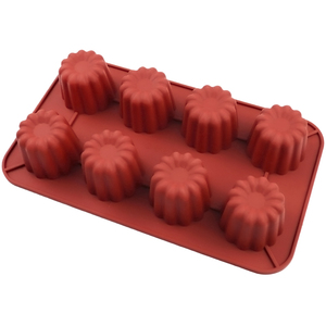 Molde de silicona de 8 cavidades con forma de gruñido para repostería, fabricación de jabón, cubitos de hielo, velas y dulces, para uso doméstico. - Product Image 5