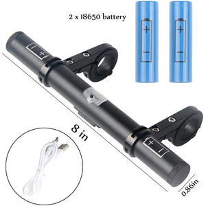 Accesorio de manillar de bicicleta mejorado con extensión de aleación de aluminio Banco de energía USB integrado para ciclistas - Product Image 2