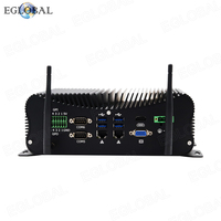 Computadora Industrial sin Ventilador EGLOBAL, Intel Core i5-7267U, 2*DDR4, MSATA SSD, VGA HD, 2*RJ45, LAN 2.5G, 6*COM, 6*USB, GPIO, Linux, Mini PC