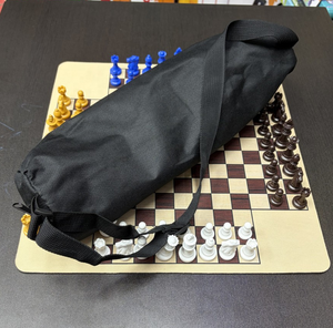 Set di <span class=keywords><strong>Scacchi</strong></span> Pieghevole di Lusso per <span class=keywords><strong>3</strong></span> Giocatori, Gioco di <span class=keywords><strong>Scacchi</strong></span> per 4 Persone, per Bambini, Adulti e Divertimento in Famiglia - Product Image 6