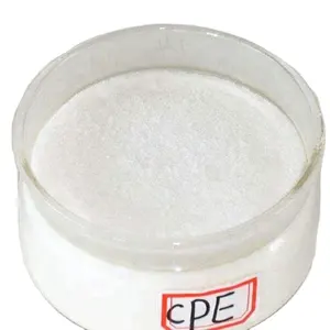 Chemical white powder impact modifier cpe 135a for pvc pipes