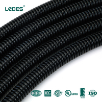 Tuyau de protection électrique flexible ondulé UL94 V0 LSZH, norme australienne, faible émission de fumée, sans halogène, 20 mm 25 mm