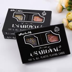 Cartes à Jouer en Plastique Personnalisables de Haute Qualité, Écologiques et Durables, Jeu de Poker Flexible et Étanche pour le Divertissement Familial - Product Image 1
