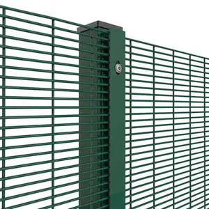 2.1m High 358 Anti Climb Fence 358 Anti-climbing Prison Fences