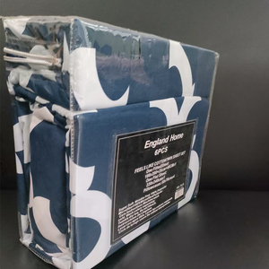 Bán buôn 6 cái bộ đồ giường đặt Vua Kích thước tấm Ga Trải Giường với vỏ gối - Product Image 5