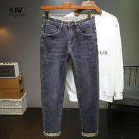 Jeans pour hommes Streetwear Hip Hop décontracté Skateboard Pantmen Jeans à jambes larges Loose Straight Baggy Skater Cargo Jeans