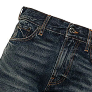 سوبر تمتد الأزرق المرأة عالية الخصر الجينز الساق واسعة الكلاسيكية غسل الفاخرة ثنائية الاتجاه تمتد الدنيم الكشط تنفس مثير - Product Image 3