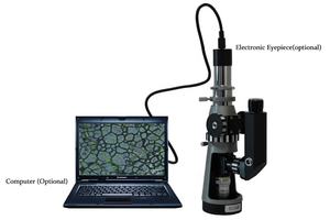 <span class=keywords><strong>Microscope</strong></span> métallurgique portable BJ-A avec oculaire (10X, 12.5X) et base magnétique - Product Image 4