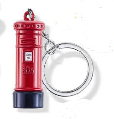 Porte-clés souvenir de voyage créatif du Royaume-Uni : Cabine téléphonique rouge de <span class=keywords><strong>Londres</strong></span>, Big Ben, <span class=keywords><strong>bus</strong></span>, boîte aux lettres - Product Image 6