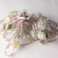 Source de lumière pour décoration publicitaire, 5050 pièces, pixels Led RGB 12V, 30mm de diamètre