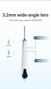 10인치 HD 스크린 이비인후과 내시경 3.9mm 카메라 이경/비경/후두경 충전식 배터리 포함 - Product Image 5