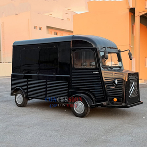 <span class=keywords><strong>Camion</strong></span> de restauration électrique mobile avec équipements, remorque alimentaire personnalisable style Citroën, à vendre - Product Image 4