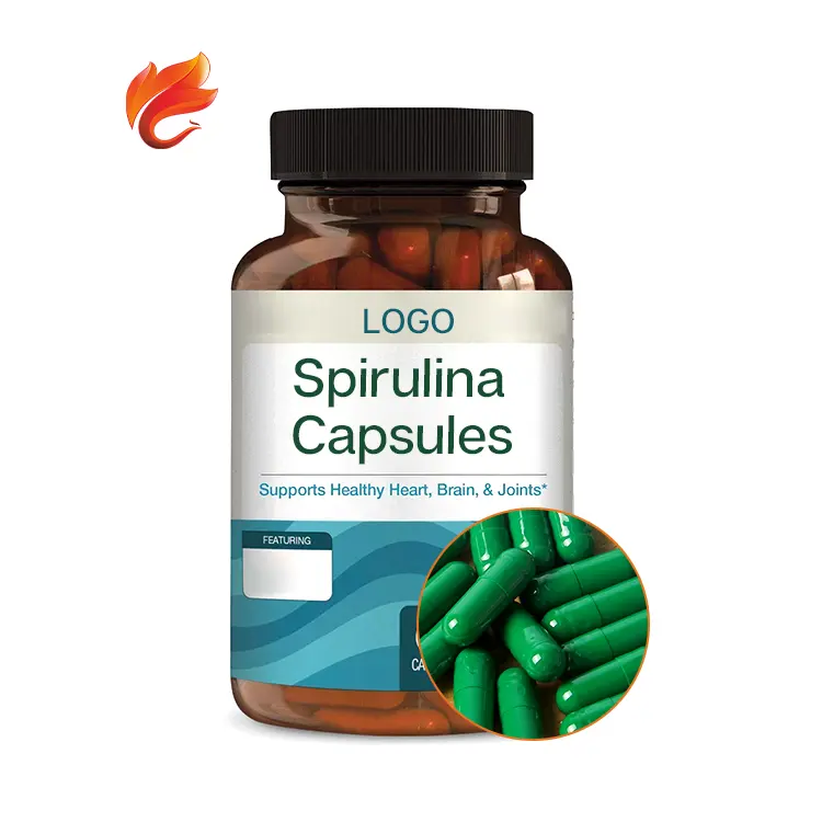 Sản Phẩm Chăm Sóc Sức Khỏe Nhãn Hiệu Riêng OEM High Protein Spirulina