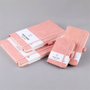 Carnet de notes professionnel personnalisé avec logo, format A5/A6/A7, couverture en cuir imprimée, agenda avec bande élastique, carnet de réunion, cahier d'écriture - Product Image 4