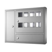 Armoire d'alimentation extérieure étanche et anti-poussière en acier inoxydable 201 durable IP65