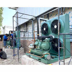 4CES-6 полугерметичный конденсационный блок средней низкой температуры холодильной камеры 5-10 л.с. 15 л.с. 20 л.с. XMK с воздушным охлаждением 4pes - Product Image 4