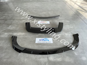 Parachoques de conversión de coche para Jeep <span class=keywords><strong>Grand</strong></span> <span class=keywords><strong>Cherokee</strong></span> <span class=keywords><strong>SRT</strong></span> 14-20 divisor delantero labio cintura y alerón de techo - Product Image 6