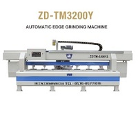 Máquina Biseladora de Bordes de Piedra de Alta Precisión con Calibración Automática, 16.5KW, 380V, Grosor Máximo de 20mm para Mármol y Granito