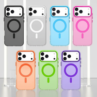 Casing Ponsel Magnetik TPU PC Lepas Pasang dengan Bingkai Kamera Berkualitas Tinggi untuk iPhone 17 16 15 13 Pro Max, Pelindung Ponsel Kustom