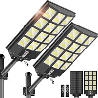 Lampadaires solaires IP66 500W/1000W/1500W, projecteurs LED pour usage routier