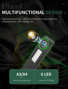 Escáner de Documentos Netum SD2000 de Alta Velocidad y Precisión, Imágenes Nítidas para Gestión de Facturas de Oficina, Archivo de Documentos Escolares - Product Image 3