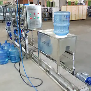 Equipo de llenado automático de cinco galones de alto rendimiento, filtro de agua potable