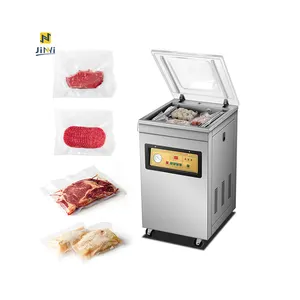 JINYI DZ-500/2E commercial home Single chamber macchina per l'imballaggio del tè sottovuoto prezzo sacchetto di plastica macchina per la sigillatura sottovuoto dell'imballaggio della carne