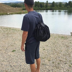 Neoprene Swim Dive <b>Bag</b> 30-40L Waterproof Zipper Closure For Swimming Gear Storage With <b>Changing</b> Mat Included - Product Image 2