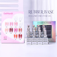 Gel à ongles en caoutchouc UV LED longue durée 15 ml, écologique, végétalien, non toxique, OEM ODM, flacon emballé pour usage professionnel
