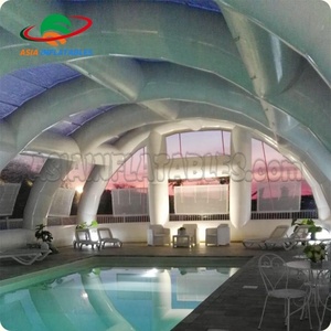 Dôme à <span class=keywords><strong>bulles</strong></span> transparent géant pour la <span class=keywords><strong>piscine</strong></span>, tente de couverture de <span class=keywords><strong>piscine</strong></span> gonflable - Product Image 2