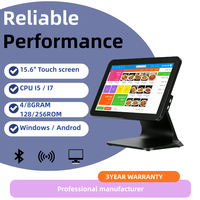 Cajas Registradoras, Sistemas POS de 15.6 Pulgadas, Terminal POS Android, Caja Registradora Todo en Uno, Sistemas POS Inteligentes con Pantalla Táctil