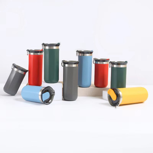 Coffee <b>Mug</b> 400ml 500ml 18/8 Stainless Steel <b>Double</b> <b>Wall</b> Travel Tumbler Thermal Vacuum Insulated Custom Ceramic Liner 12-24 Hours - Product Image 6