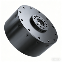 Actionneur rotatif à aimant permanent sans balais 82 Nm 64 tr/min 48 V CC avec boîte de vitesses planétaire intégrée CAN/Ethernet IP54 pour bateau, robot, jambe robotique