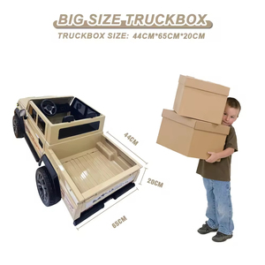 Nouvelle voiture électrique pour enfants 24V, deux places, tout-terrain, quatre roues, télécommande, voiture électrique pour enfants, camionnette Toyota, jouet - Product Image 6