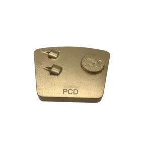 Redi kilit kaplama çıkarma 1/4 PCD ve bölünmüş beton taşlama PCD kazıyıcı epoksi temizleme yamuk PCD elmas
