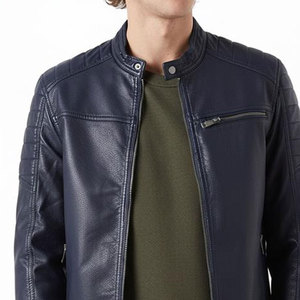 Chaqueta de Cuero para Hombre de Diseño Único, Impermeable, Ecológica, de Alta Calidad, Servicio OEM a Precio Razonable - Product Image 5