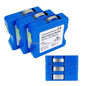 Bande matrici dentali in acciaio inossidabile strisce Matrice bande Striproll 5mm/6mm/7mm larghezza 0.04mm materiali odontoiatria - Product Image 6