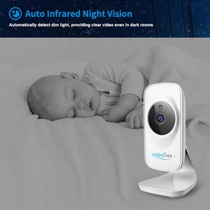 Babyphone vidéo Deux Caméras Rencontré Moniteur Audio bidirectionnel VISION Nocturne Détection Sonore Bébé Foon - Product Image 5
