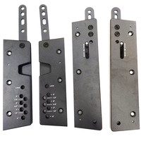 Usinage CNC 8.10.12 pouces Line Array Rigging Brackets pour pièces de quincaillerie de système de haut-parleurs audio