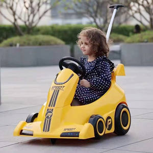 Mini vélo électrique pour enfants, <span class=keywords><strong>chariot</strong></span> pas cher avec main poussoir, jouet populaire, batterie <span class=keywords><strong>de</strong></span> voiture, jouet électrique pour enfants - Product Image 6