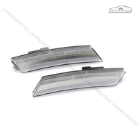 Feu de position latéral avant à LED ambre avec lentille transparente pour CADILLAC CT5 2020 et modèles ultérieurs