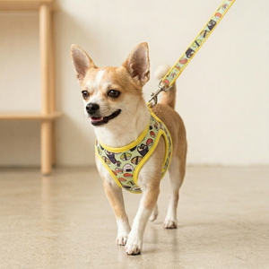 Harnais pour chien et chat en polyester rembourré classique personnalisé, harnais à enfiler pour petits chiens et chats - Product Image 5