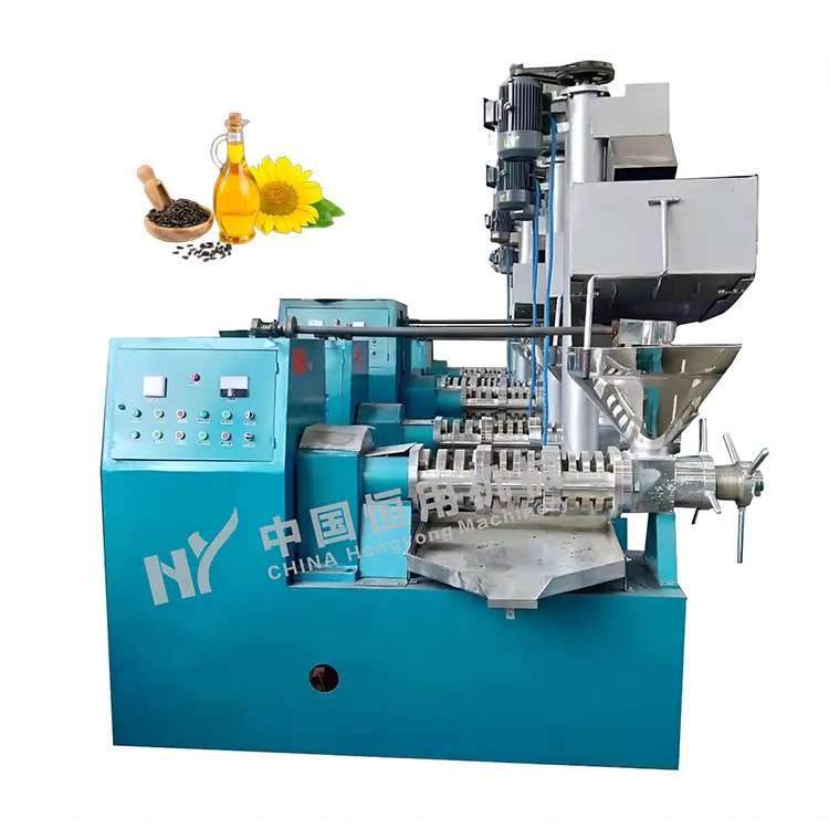 high quality rapeseed sunflower cold pressing oil making machine/peanut Soybean oil extraction machine