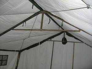 Emergenza impermeabile della tela addensata della tenda di soccorso di disastro del <span class=keywords><strong>cantiere</strong></span> all'aperto in turchia - Product Image 3