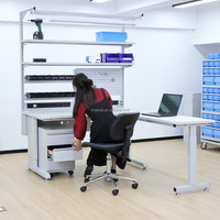 Banc de travail d'assemblage électronique DETALL pour la production et la réparation de circuits imprimés avec configuration personnalisée pour les lignes de production