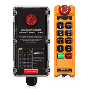 รีโมทคอนโทรลไร้สายอุตสาหกรรม LD-BC8+ วัสดุคุณภาพสูง ขายดี พร้อมปุ่มควบคุม 8 ปุ่ม สำหรับเครื่องจักรกล - Product Image 2