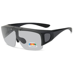 Vision nocturne Film photographique Flip-up Lentille myope Lunettes Lunettes de soleil Conduite Lunettes de soleil polarisées à changement de couleur - Product Image 5